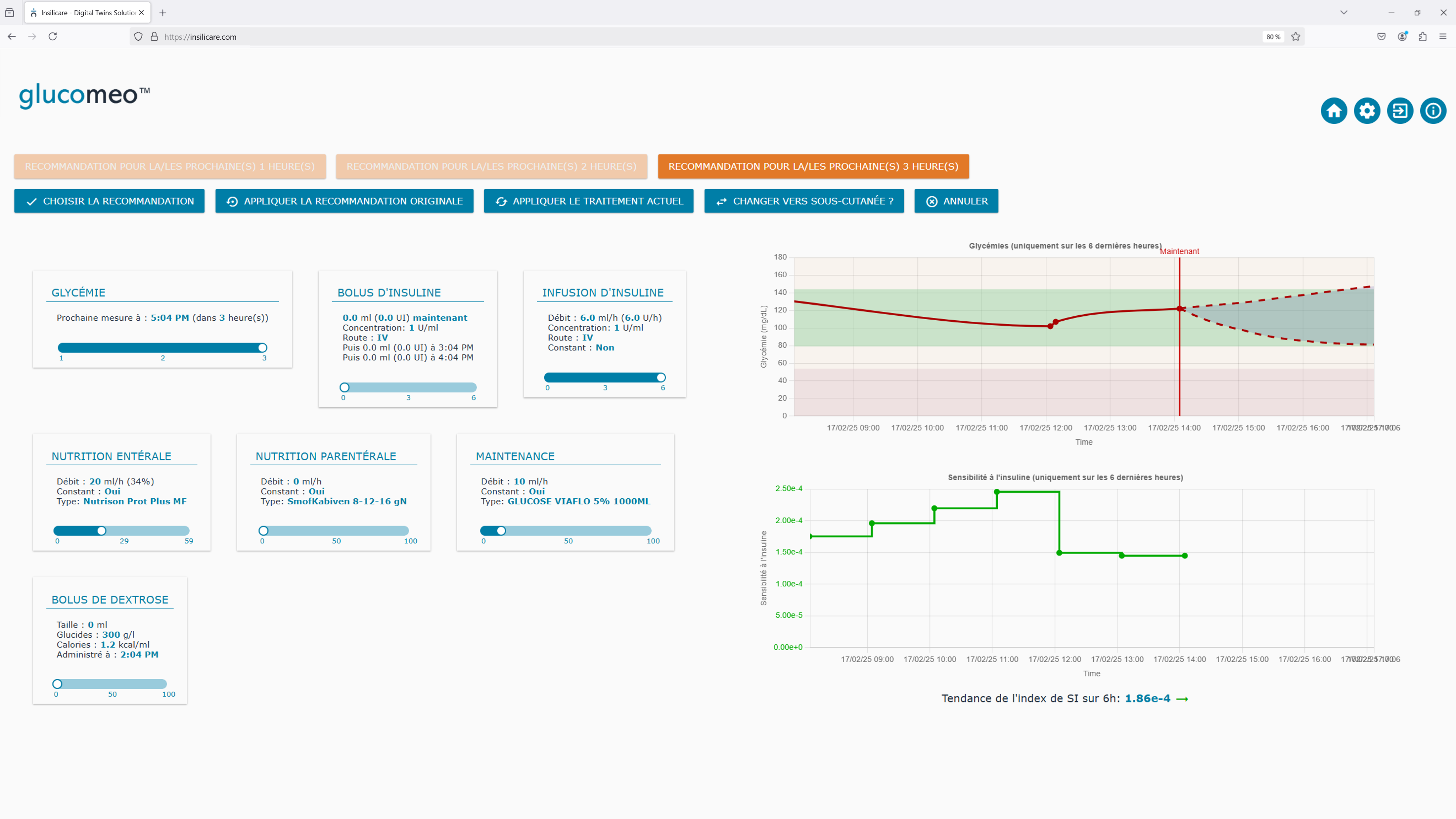 Glucomeo Dashboard